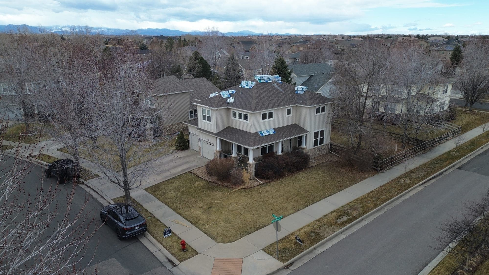 Finished roof on a Westminster, Colorado home